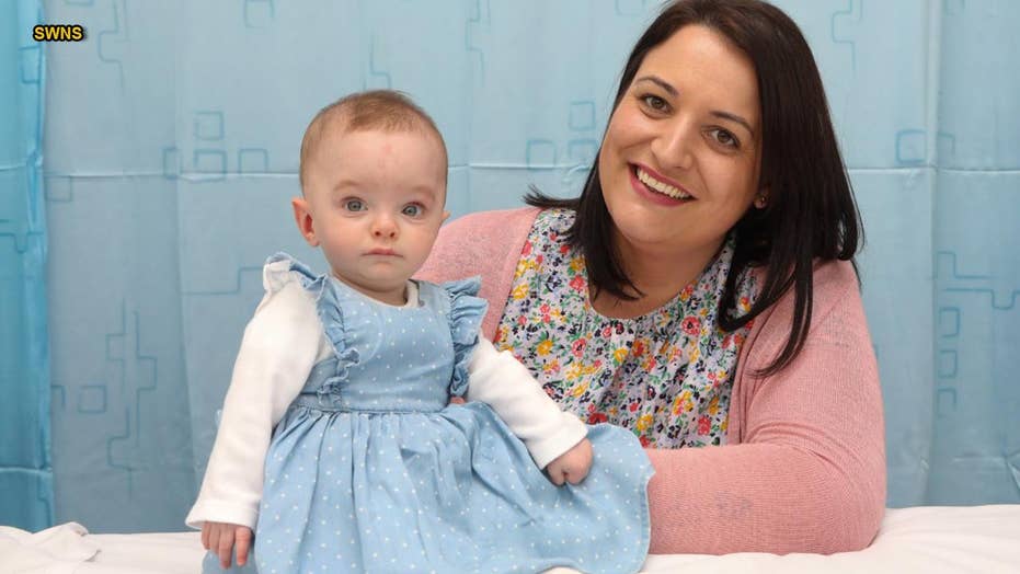 Woman who suffered 13 miscarriages in 10 years celebrates 'miracle' baby