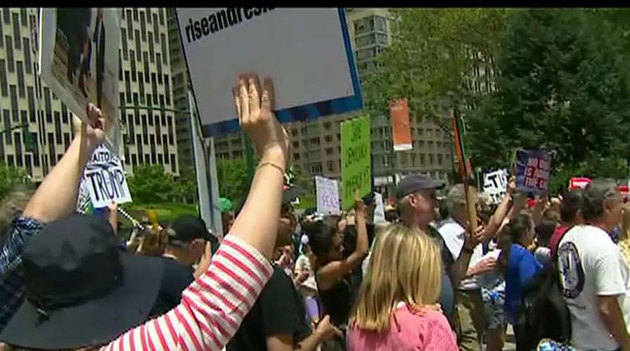 'Impeach Trump' demonstrations organized by Moveon and other activist organizations
