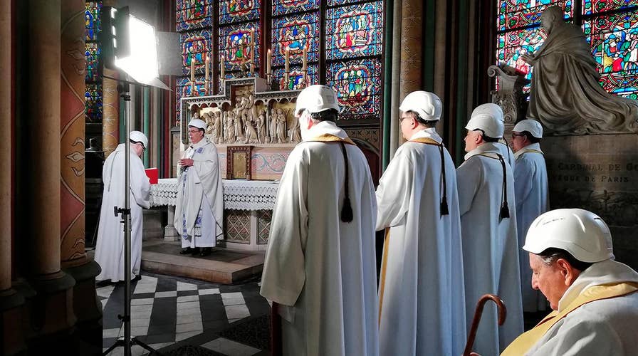 Notre Dame cathedral holds first mass since April fire
