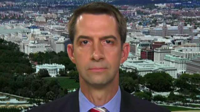 Sen. Cotton on US tensions with Iran and oil tanker attacks