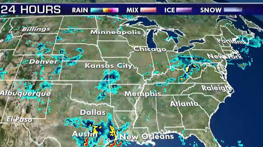 National forecast for Monday, June 17
