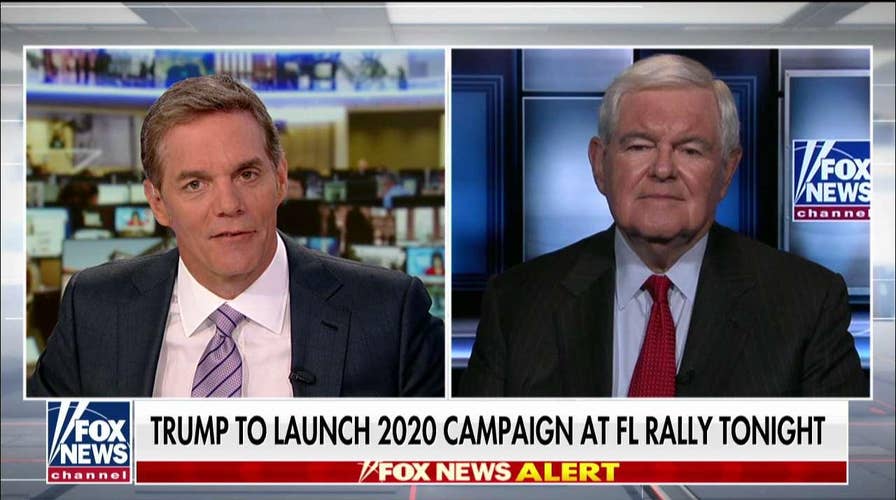 Gingrich: 'Miracle Trump is still standing' after overwhelmingly negative press coverage