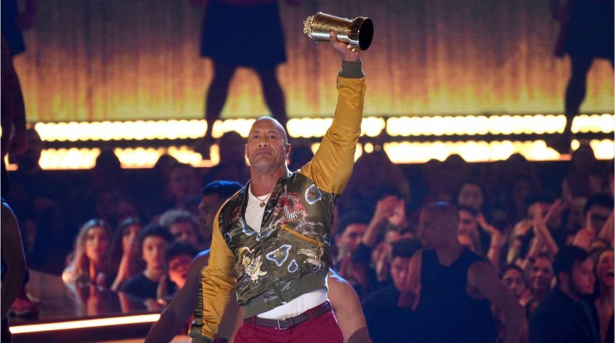 Dwayne 'The Rock' Johnson gives moving speech at MTV Awards