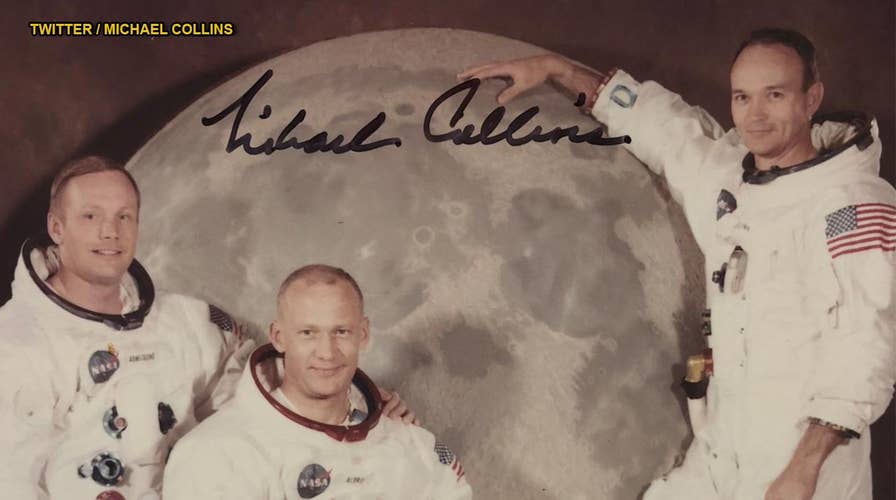 Astronaut shares unseen photo 'found at the bottom of a box' of Apollo 11 Moon landing crew