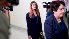 Hope Hicks questioned behind closed doors on Capitol Hill, as pols bicker over interview