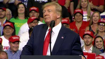 Watch: President Trump debuts Hillary Clinton impression during Florida campaign rally