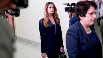 Hope Hicks questioned behind closed doors on Capitol Hill, as pols bicker over interview