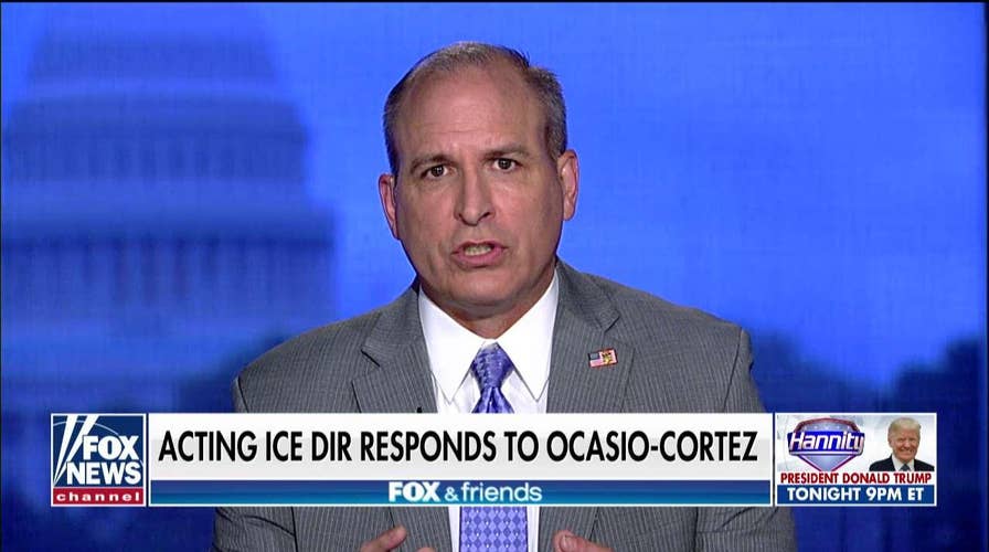 Acting ICE director pushes back against AOC.