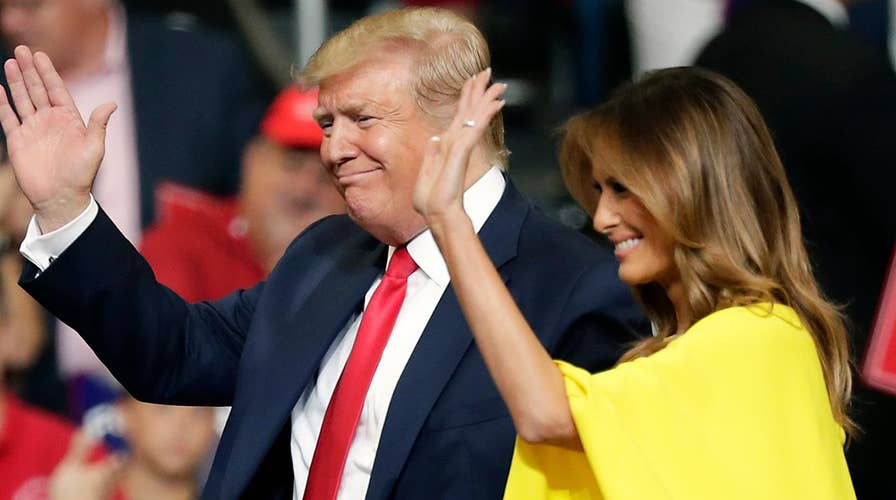 Trump kicks off 2020 campaign by targeting media, Democrats, Hillary Clinton