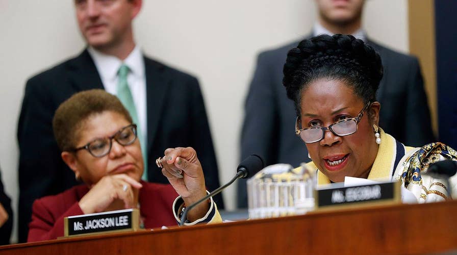 Rep. Shelia Jackson Lee describes historical abuses and impact of slavery
