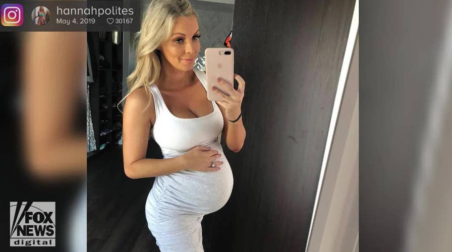 Instagram model criticized for having too large of a baby bump