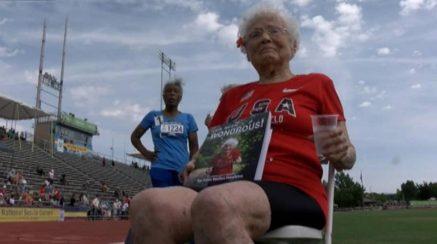 103-year-old sets a new Senior Games record