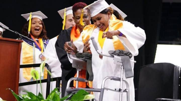 Virginia teen’s dream of graduating with classmates comes true after months in coma