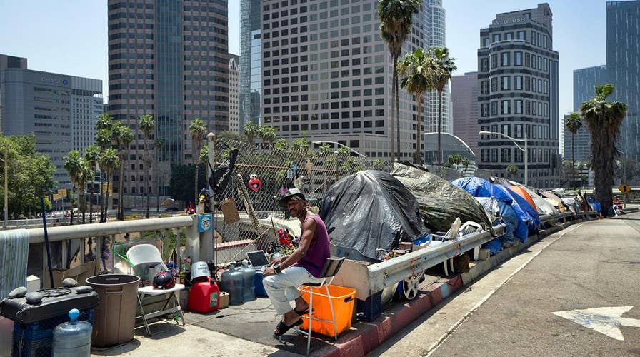 Los Angeles residents petition to recall mayor over homelessness crisis