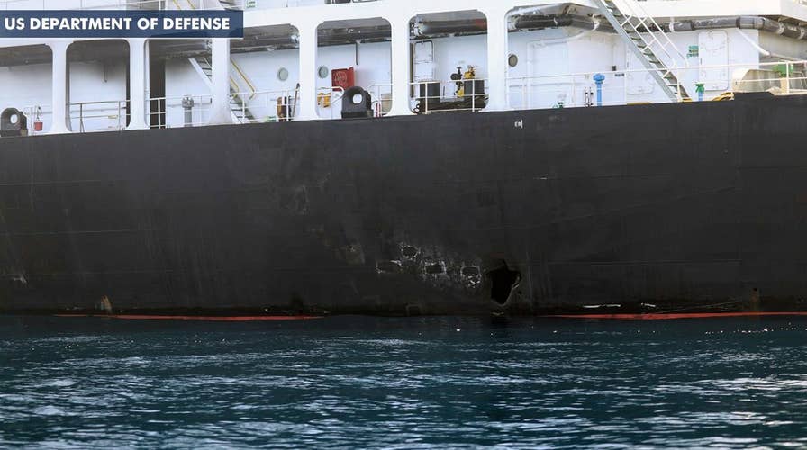 US Navy explosives experts say mines used in tanker attacks bear 'striking resemblance' to Iranian weapons