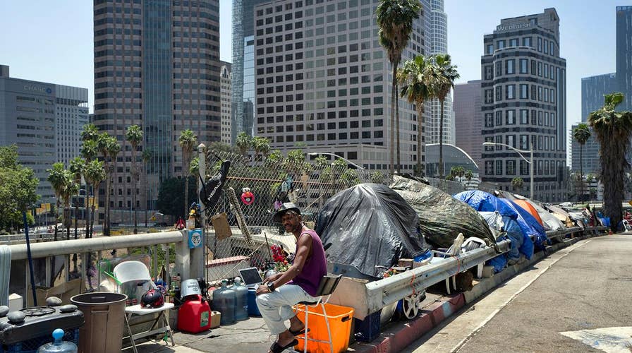 Homelessness surges in Los Angeles despite increase in spending to combat it