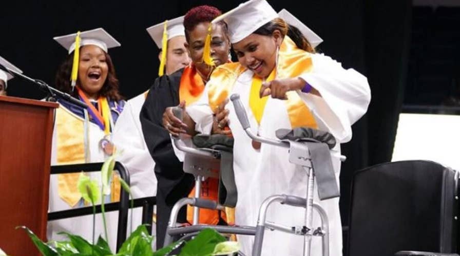 Virginia teen’s dream of graduating with classmates comes true after months in coma