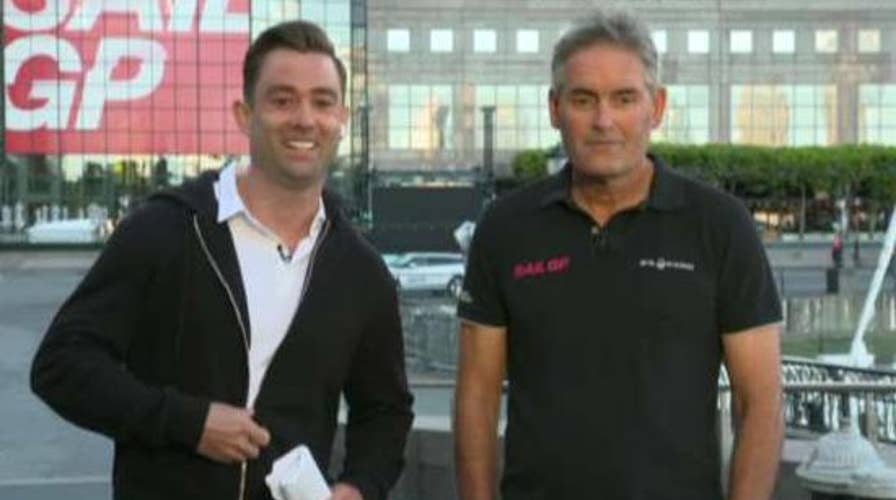 Adam Klotz previews adrenaline sailing ahead of SailGP race