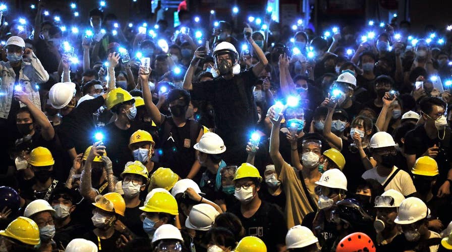 Hong Kong protestors press pro-democracy demands