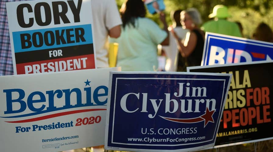 2020 presidential hopefuls take the stage at the South Carolina Democratic convention