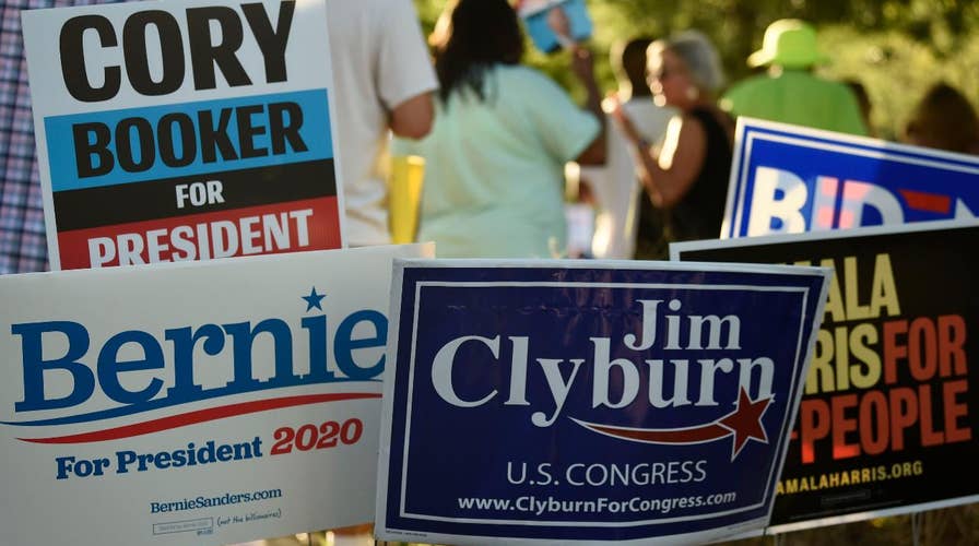 2020 presidential hopefuls take the stage at the South Carolina Democratic convention