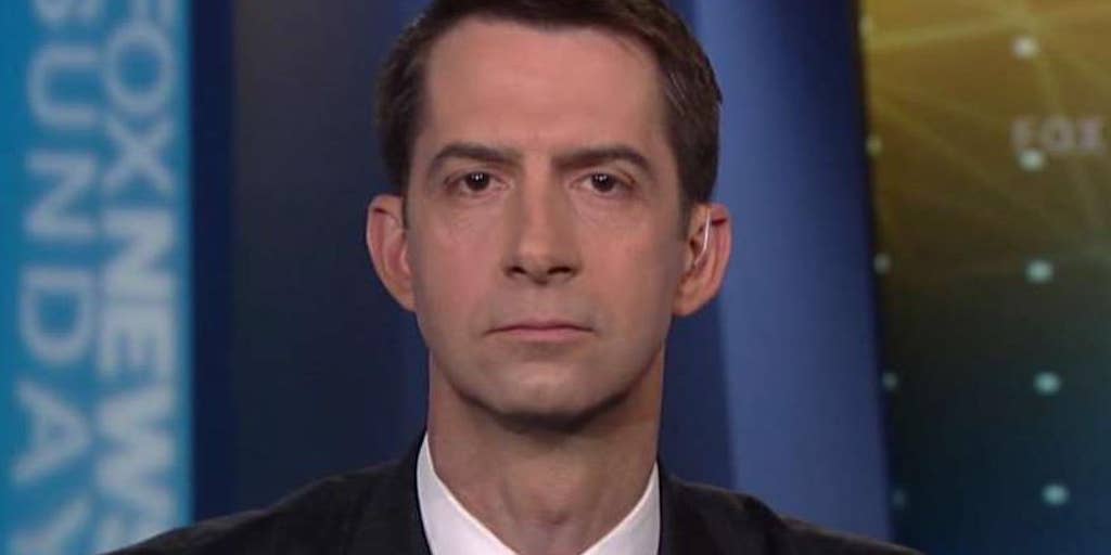 Trumps Red Line Moment Sen Tom Cotton Reacts To President Calling Of Retaliatory Strikes 6888