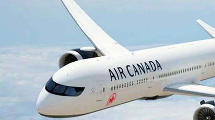 Woman wakes up locked in on Air Canada plane