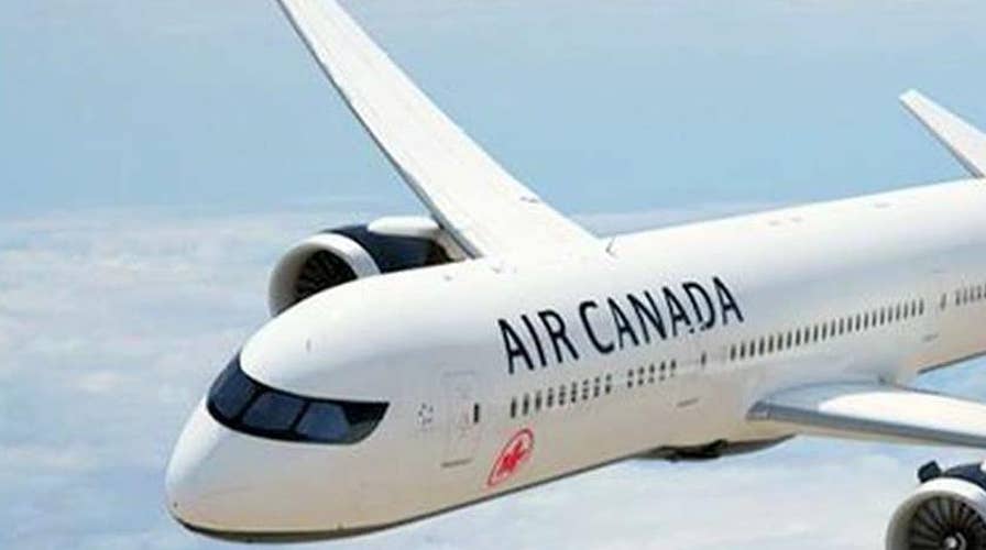 Woman wakes up locked in on Air Canada plane