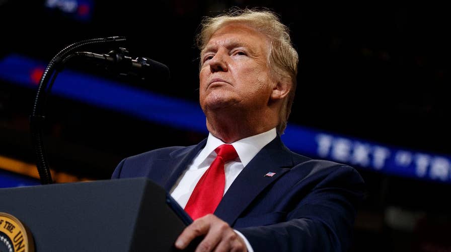 President Trump says the US response to Iran will be 'strong'