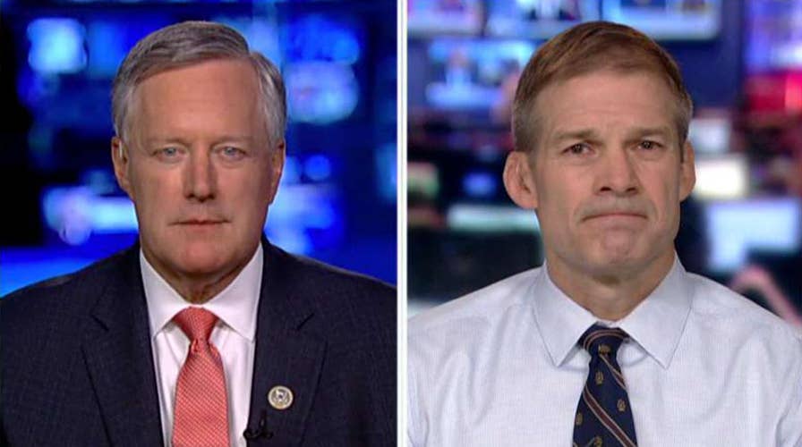 Meadows and Jordan say they have confidence in Barr finding the truth behind investigation into Trump
