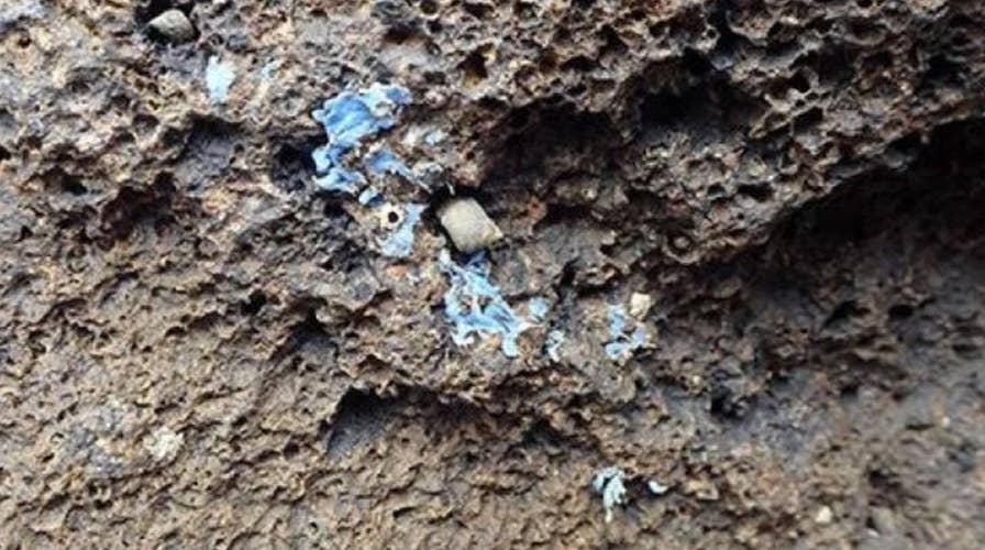 Weird 'plasticrust' forms on Portuguese island