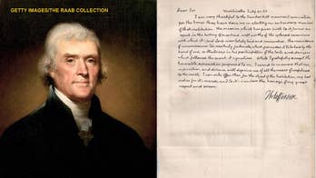Newly discovered Thomas Jefferson letter describes the Revolutionary War’s impact on the 'history of mankind'