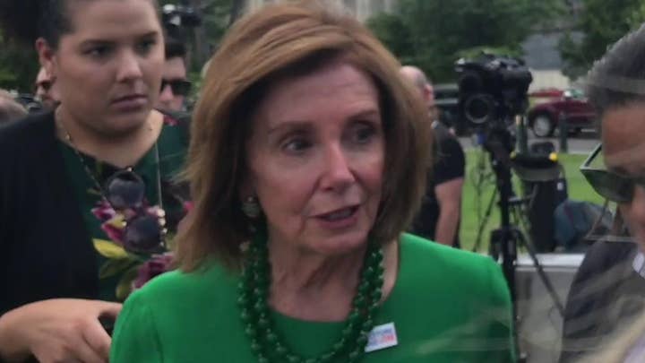 Speaker Nancy Pelosi comments on the situation on the southern border
