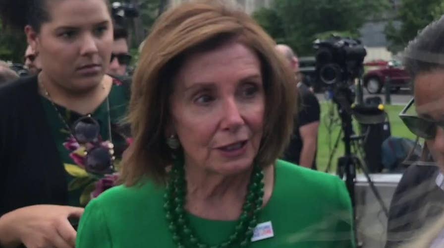 Speaker Nancy Pelosi comments on the situation on the southern border