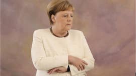 Angela Merkel seen shaking at event in Berlin, second time in just over a week