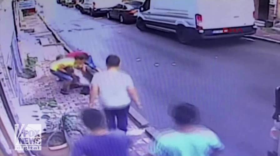 Teen catches 2-year-old that fell from window in Turkey