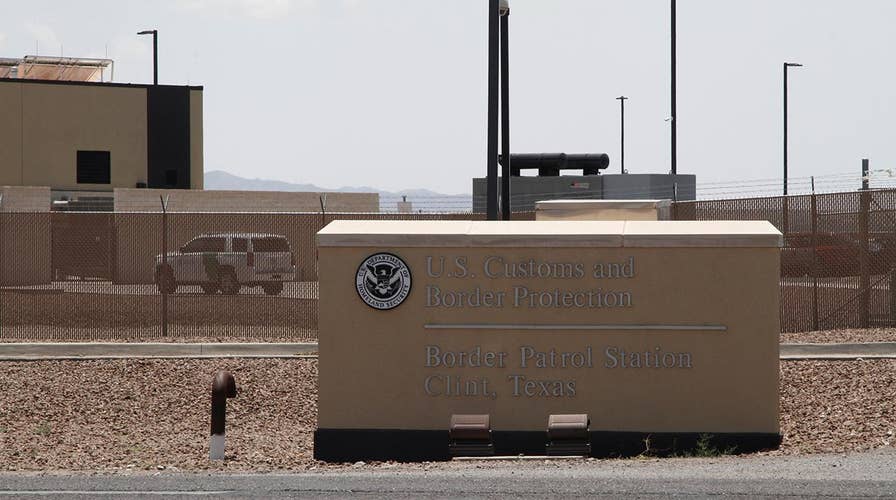 Border Patrol gives tour of Texas detention facility holding over 100 children