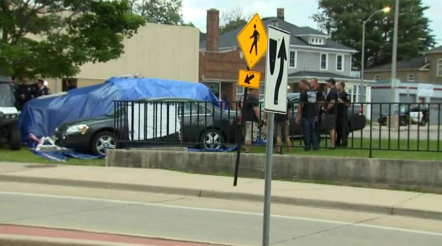 Suspect arrested in the killing of a Racine, Wisconsin police officer