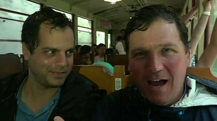 Tucker Carlson and his producer get lost in Japan