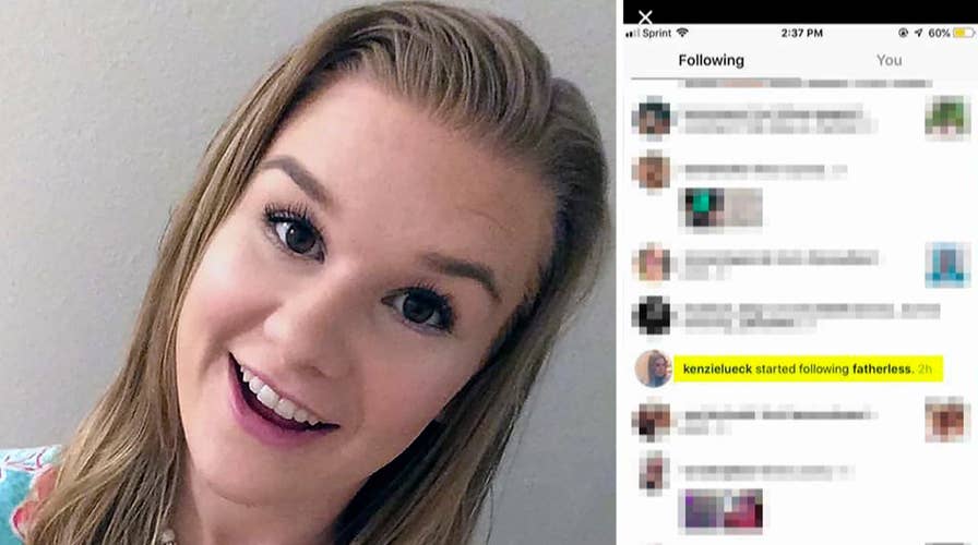 Friends of Mackenzie Lueck report activity on her Instagram account to authorities