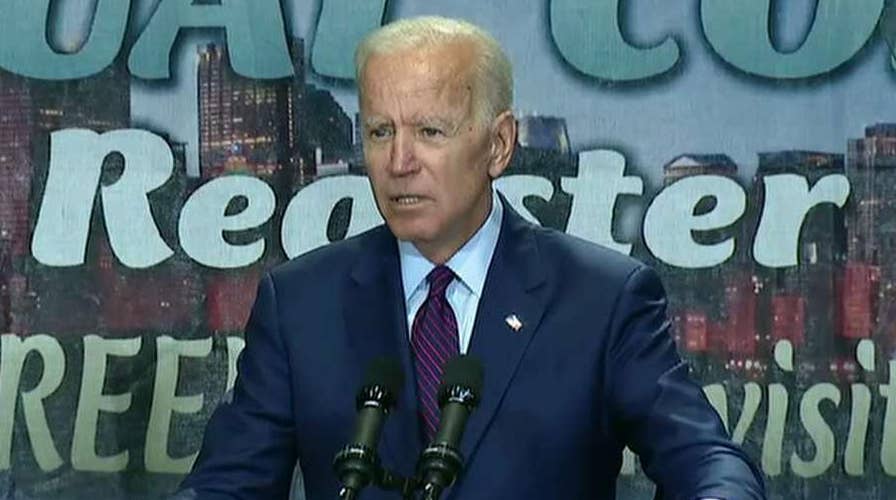 Joe Biden addresses Rainbow Coalition in Chicago about his civil rights activism