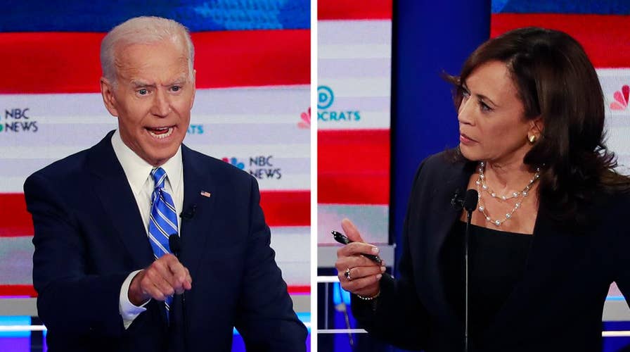 Kamala Harris takes on Joe Biden over race issues during 2020 Democratic presidential debate