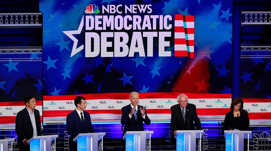 Democrats' far-left policies take center stage at presidential debate