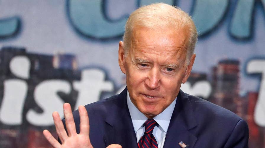 Joe Biden on defense after attack on race record