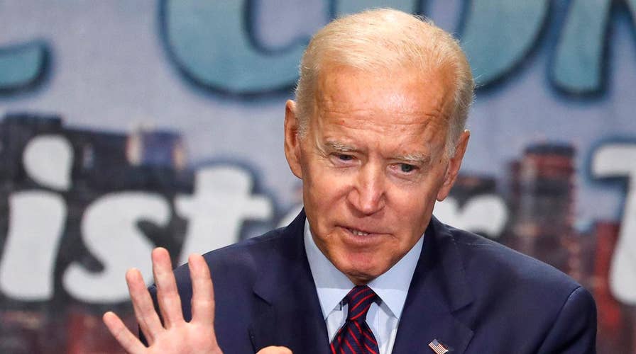 Joe Biden on defense after attack on race record