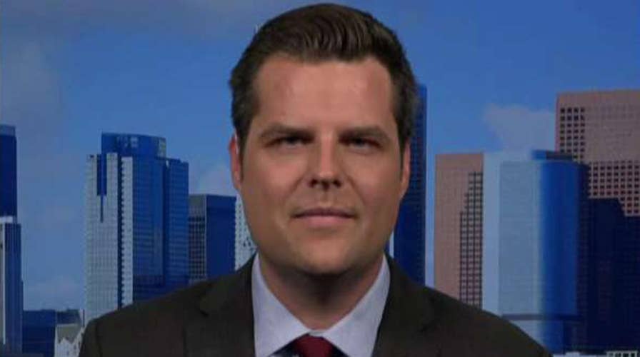 Rep. Gaetz reacts to being investigated for allegedly threatening Michael Cohen