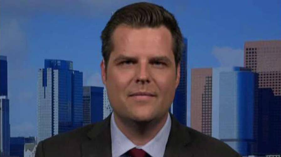 Rep. Gaetz reacts to being investigated for allegedly threatening Michael Cohen