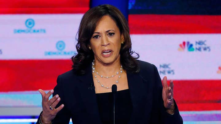 Kamala Harris confronts Joe Biden in tense exchange on race