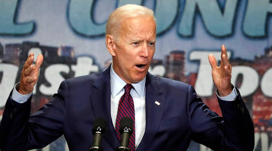 2020 Democratic candidates take aim at Joe Biden during debate