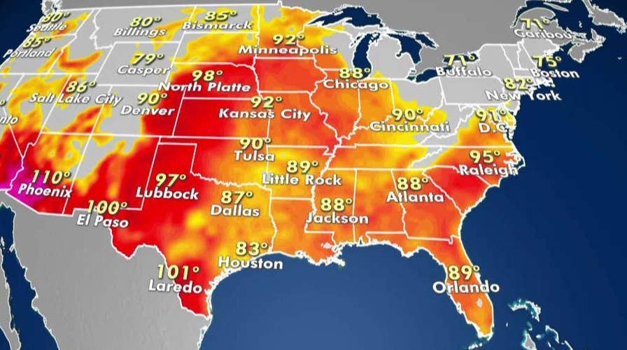 National forecast for Sunday, June 30